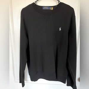 Polo Ralph Lauren Crew Neck Sweatshirt M Black NWOT Mens